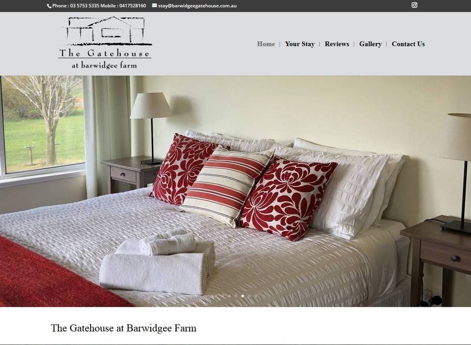 Albury Wodonga Website Designer - Fairholme Apartments