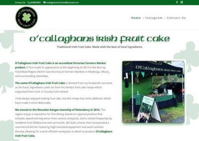 O’Callaghans Irish Fruit Cake