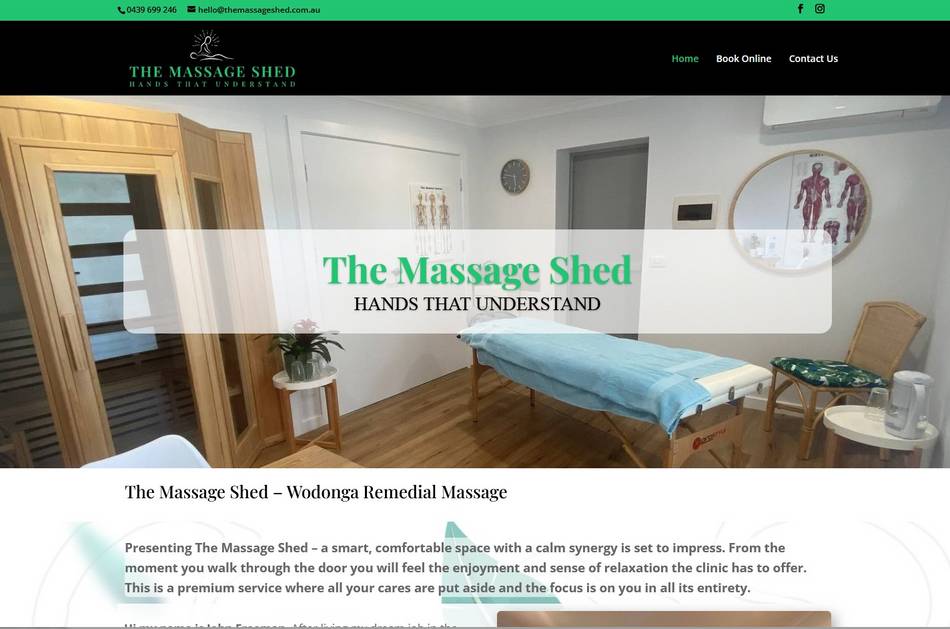 The Massage Shed